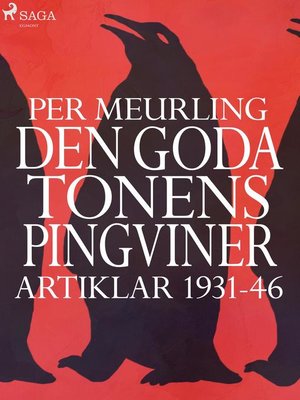 cover image of Den goda tonens pingviner
